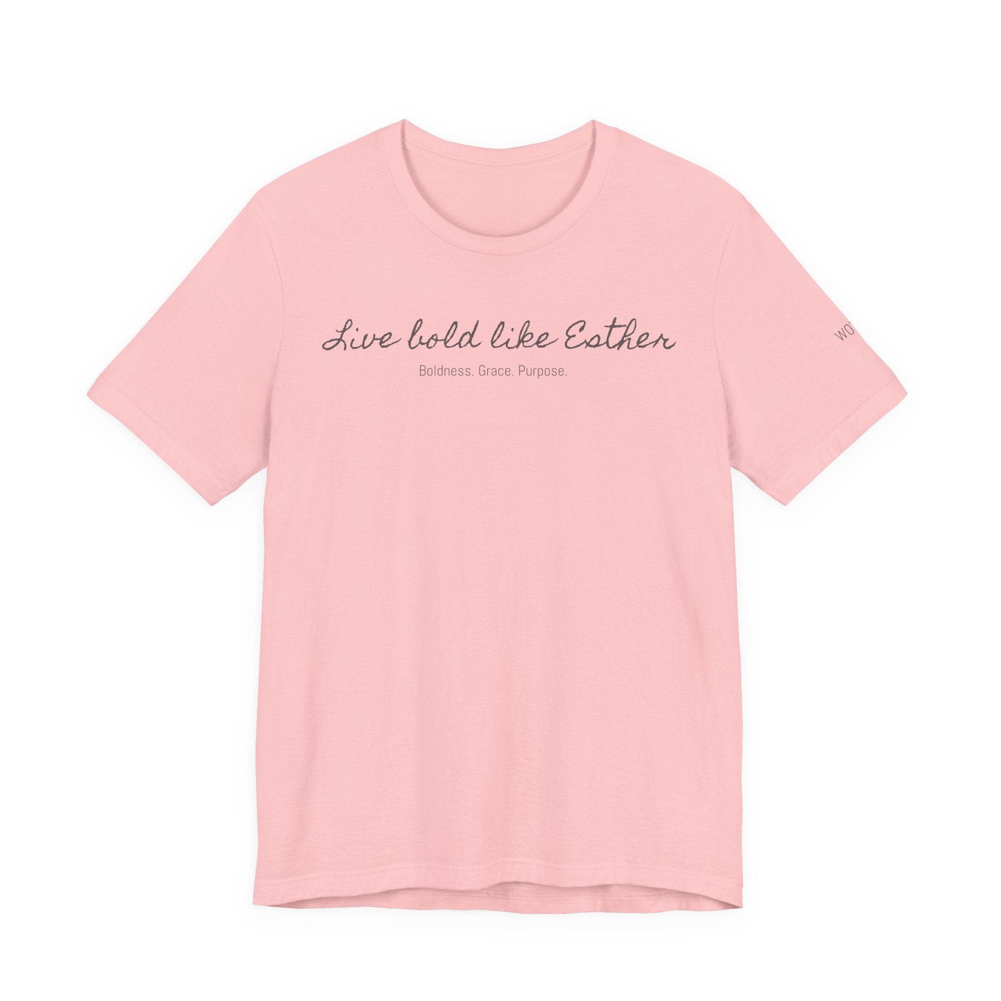 Live Bold Like Esther Tee — Inspirational Christian Scripture T‑Shirt