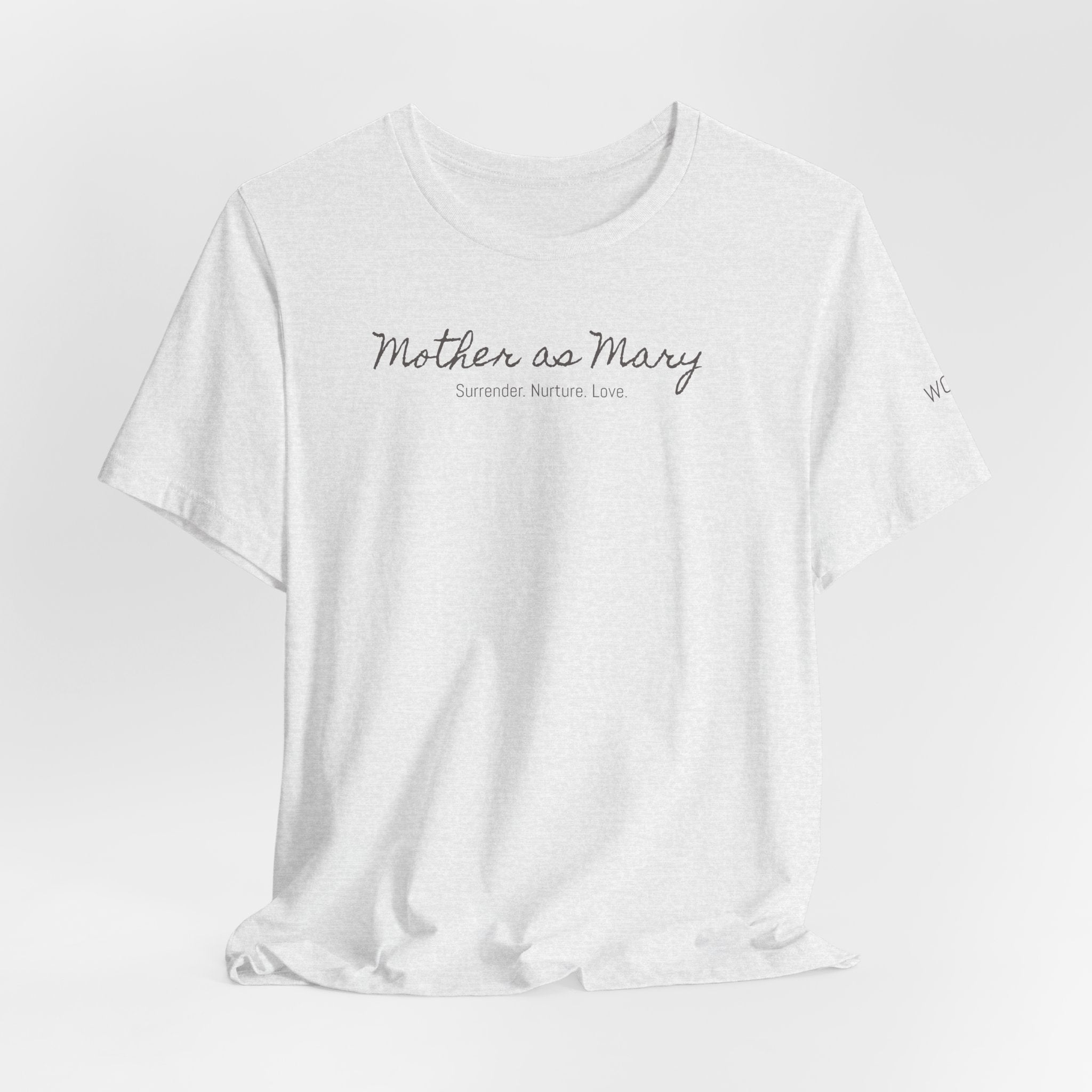 "Mother as Mary" with Luke 1:38 & John 19:25