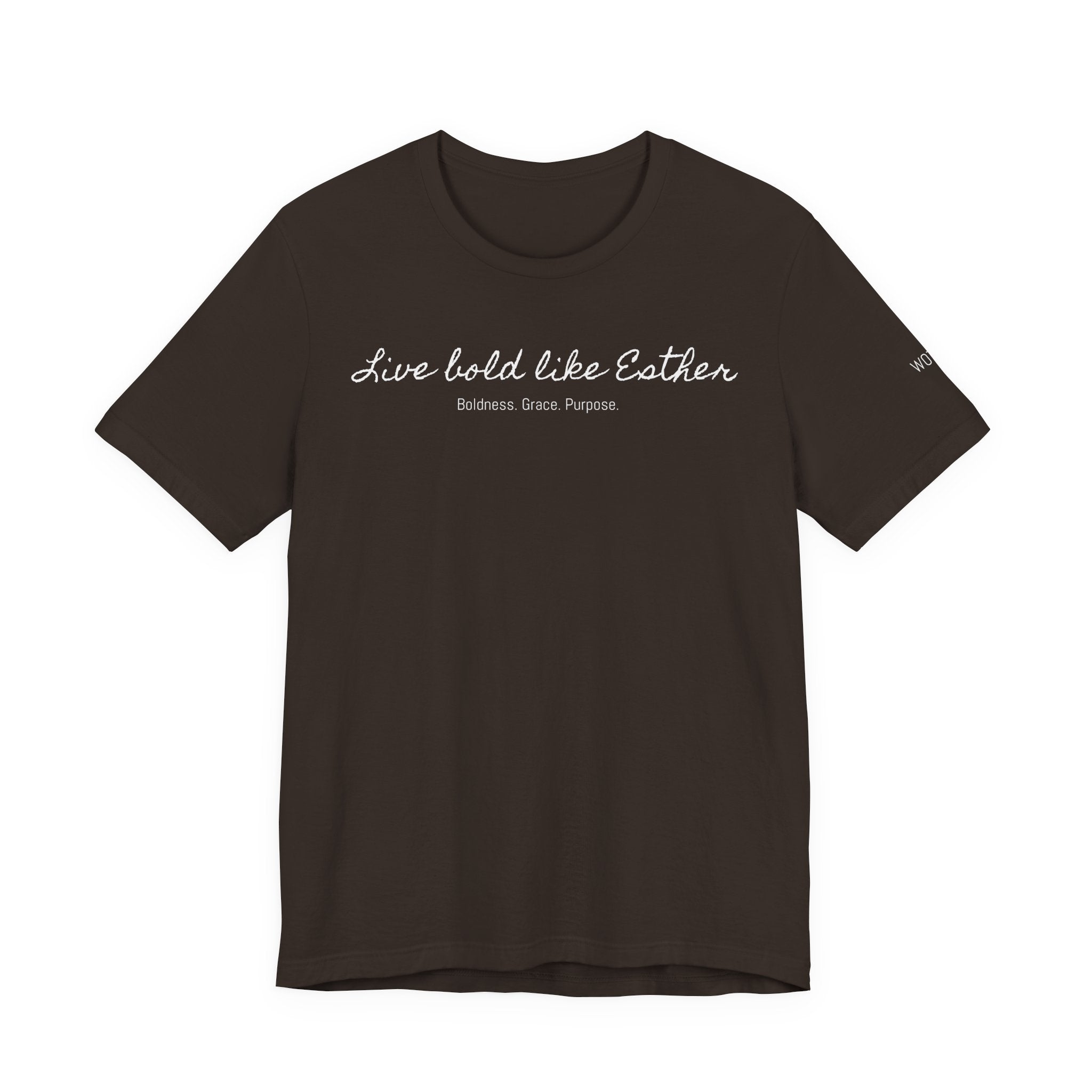 Live Bold Like Esther Tee — Inspirational Christian Scripture T‑Shirt