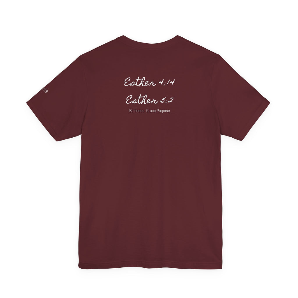 Live Bold Like Esther Tee — Inspirational Christian Scripture T‑Shirt