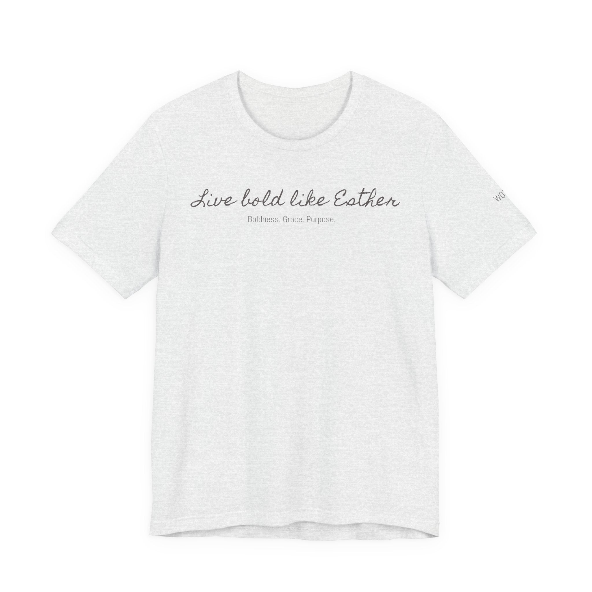 Live Bold Like Esther Tee — Inspirational Christian Scripture T‑Shirt